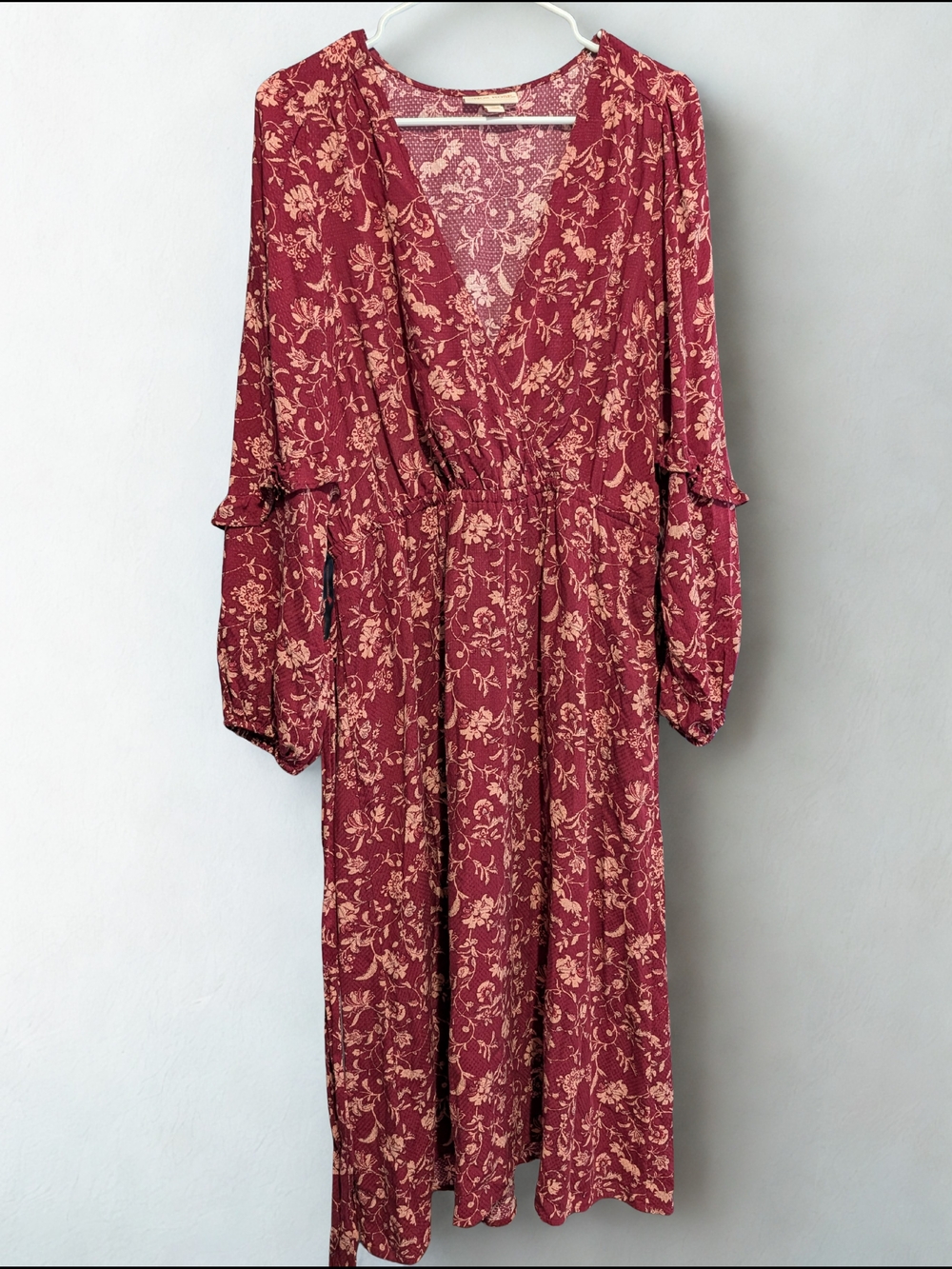 Knox Rose Plum and Blush Floral Dress